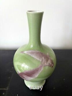 Vase Céramique Japonais Fine Makuzu Kozan Meiji Période