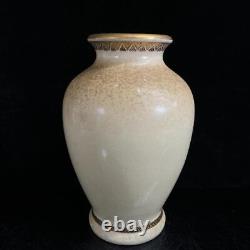 Vase RAIJIN Dieu du Tonnerre SATSUMA 12,4 pouces Antiquité Vieux Art Japonais de qualité supérieure