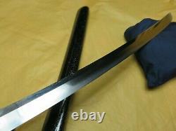 Œuvres D'or Koshirae Blade Fine Blade Antique Wakizashi Sword Samurai Japonais Japon
